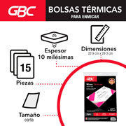 Foto de Mica Termica Carta 10 Mil Con 15 