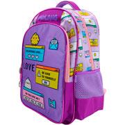 Foto de Mochila Escolar American Molang and Piu Piu Morado 
