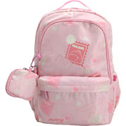 Foto de Mochila Escolar American Molang and Piu Piu Rosa 