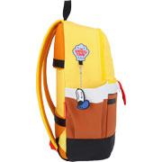 Foto de Mochila Escolar Bob Esponja Amarillo/Cafe Yadatex 