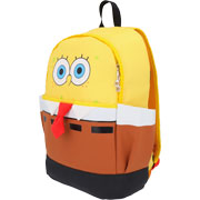 Foto de Mochila Escolar Bob Esponja Amarillo/Cafe Yadatex 