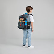 Foto de Mochila Escolar Bowser Gris Chenson Mb70980 