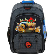 Foto de Mochila Escolar Bowser Gris Chenson Mb70980 