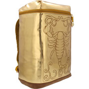 Foto de Mochila Escolar Caballeros Del Zodiaco Escorpio Dorado Yadatex 