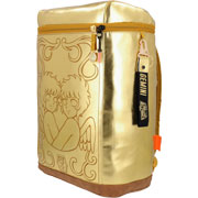 Foto de Mochila Escolar Caballeros Del Zodiaco Geminis Dorado Yadatex 