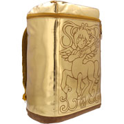 Foto de Mochila Escolar Caballeros Del Zodiaco Sagitario Dorado Yadatex 