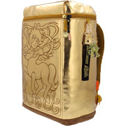 Foto de Mochila Escolar Caballeros Del Zodiaco Sagitario Dorado Yadatex 