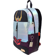 Foto de Mochila Escolar Caballeros Del Zodiaco Fénix Verde Yadatex 