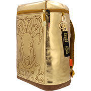 Foto de Mochila Escolar Capricornio Caballeros Del Zodiaco Dorado Yadatex 