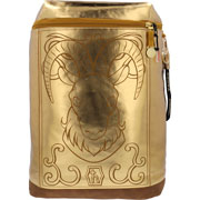 Foto de Mochila Escolar Capricornio Caballeros Del Zodiaco Dorado Yadatex 