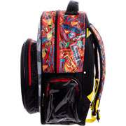 Foto de Mochila Escolar Cars Ruz Premium Negro/Rojo 