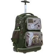 Foto de Mochila Escolar Chenson Co71167 Xplo Con Rueedas Verde Olivo 
