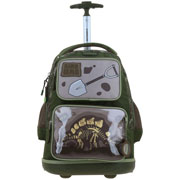 Foto de Mochila Escolar Chenson Co71167 Xplo Con Rueedas Verde Olivo 