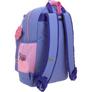 Foto de Mochila Escolar Chenson Happy Girl Cuadros Morado 