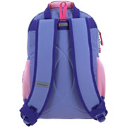 Foto de Mochila Escolar Chenson Happy Girl Cuadros Morado 