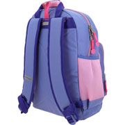 Foto de Mochila Escolar Chenson Happy Girl Cuadros Morado 