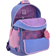 Foto de Mochila Escolar Chenson Happy Girl Cuadros Morado 