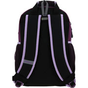 Foto de Mochila Escolar Chenson Happy Girl Cuadros Negro 
