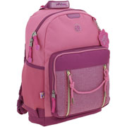 Foto de Mochila Escolar Chenson Happy Girl Diam Rosa 