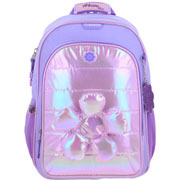Foto de Mochila Escolar Chenson Happy Girl Lila 