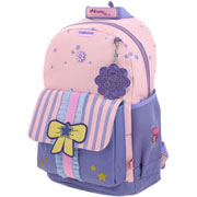 Foto de Mochila Escolar Chenson Happy Girl Moño Rosa 