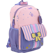Foto de Mochila Escolar Chenson Happy Girl Moño Rosa 