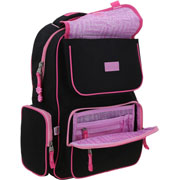 Foto de Mochila Escolar Chenson Happy Girl Negro Fucsia 