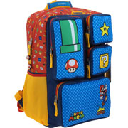 Foto de Mochila Escolar Chenson Mario Bros Azul 