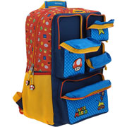 Foto de Mochila Escolar Chenson Mario Bros Azul 