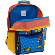 Foto de Mochila Escolar Chenson Mario Bros Azul 
