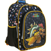 Foto de Mochila Escolar Chenson Mario Bros Booser Negro 