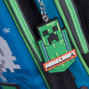 Foto de Mochila escolar Chenson MC65699-9 Minecraft azul 