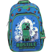 Foto de Mochila escolar Chenson MC65699-9 Minecraft azul 