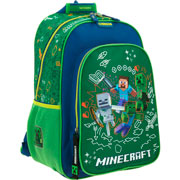 Foto de Mochila Escolar Minecraft Dudol Verde Chenson 