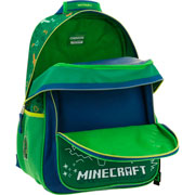 Foto de Mochila Escolar Minecraft Dudol Verde Chenson 