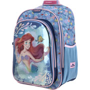 Foto de Mochila Escolar Chenson Princesas Ariel Azul 