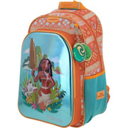 Foto de Mochila Escolar Chenson Princesas Moana Naranja 