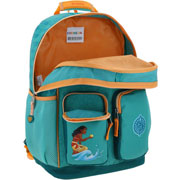 Foto de Mochila Escolar Chenson Princesas Moana Turquesa 