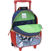 Foto de Mochila escolar con ruedas Chenson CO65612-9 azul 