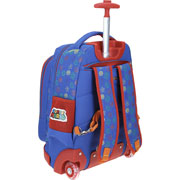 Foto de Mochila escolar con ruedas Chenson MB65625-9 Mario Bros azul 