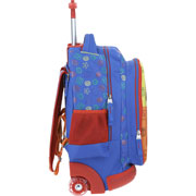 Foto de Mochila escolar con ruedas Chenson MB65625-9 Mario Bros azul 