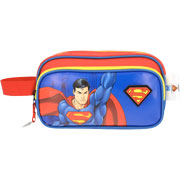 Foto de Mochila Escolar Dc Superman Set Con 2 Azul/Rojo Yadatex 