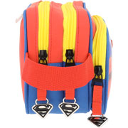 Foto de Mochila Escolar Dc Superman Set Con 2 Azul/Rojo Yadatex 
