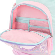 Foto de Mochila Escolar Disvasari Mozioni Bunny Cloud con Ruedas Rosa 