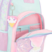 Foto de Mochila Escolar Disvasari Mozioni Bunny Cloud Triple Rosa 