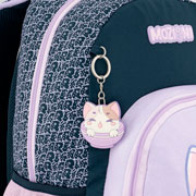Foto de Mochila Escolar Disvasari Mozioni Ramen Cat Morado 
