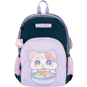 Foto de Mochila Escolar Disvasari Mozioni Ramen Cat Morado 