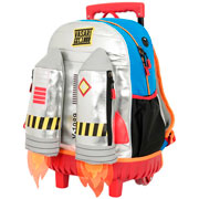 Foto de Mochila Escolar Disvasari Vasari Jetpack Con Ruedas 