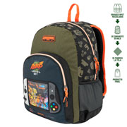 Foto de Mochila Escolar Disvasari Vasari Robo Match Verde 