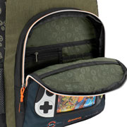 Foto de Mochila Escolar Disvasari Vasari Robo Match Verde 